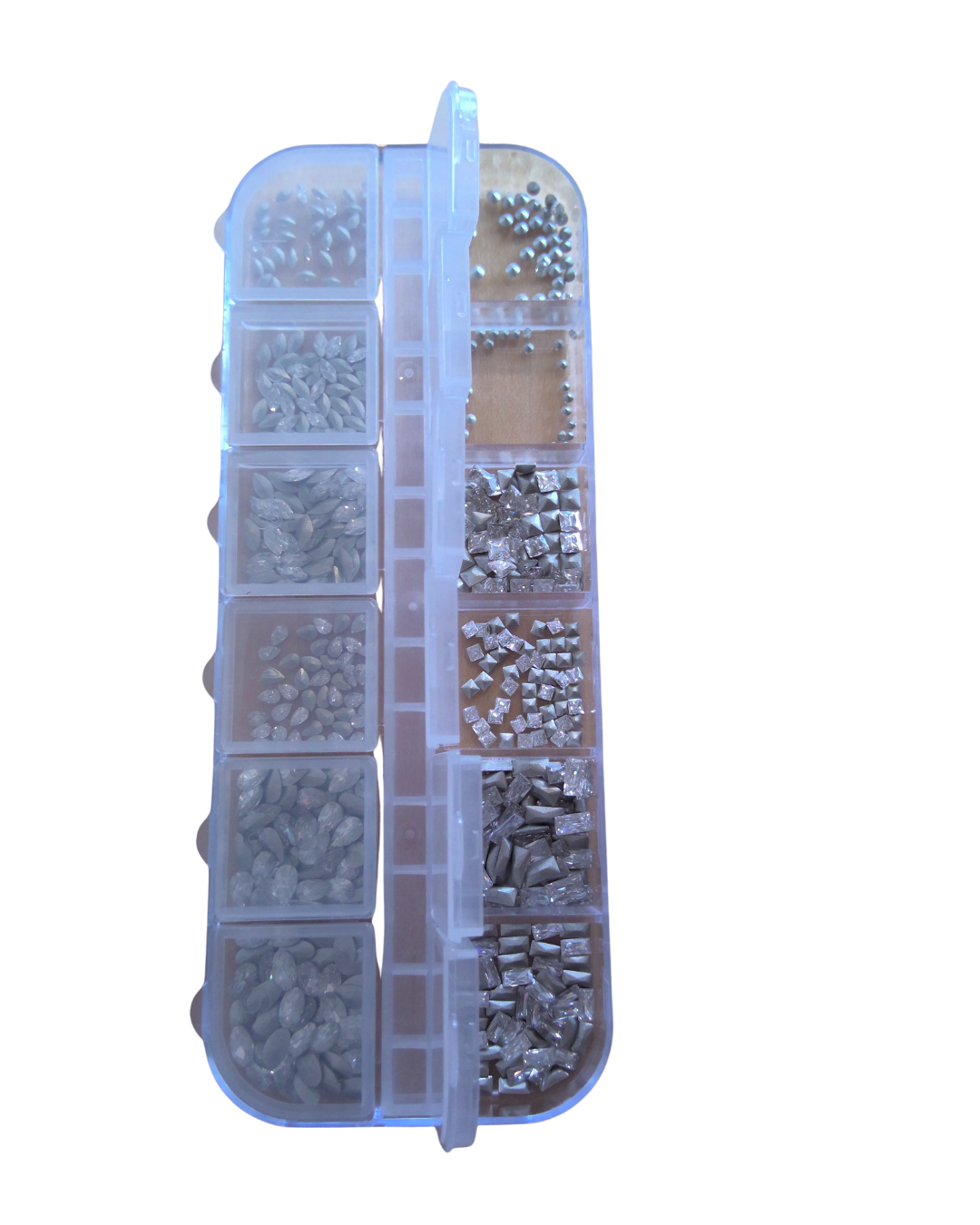 JNBS Nail Charm Crystal Rhinestones (Set of 12) 8662