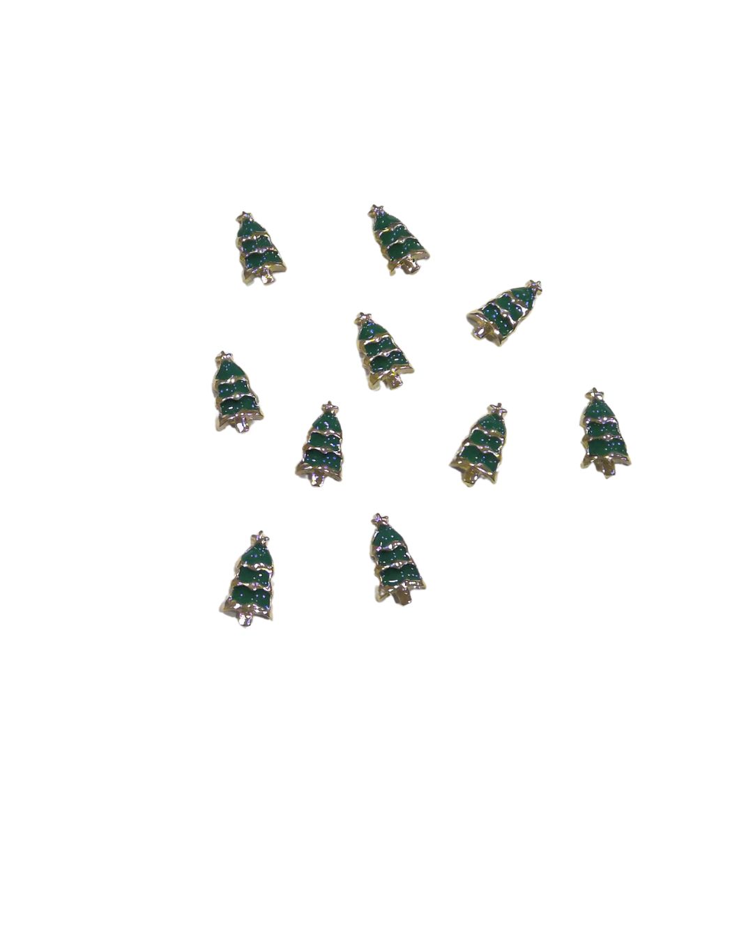 JNBS Nail Charm Festive Christmas Tree (Various Styles) (10pcs/bag)