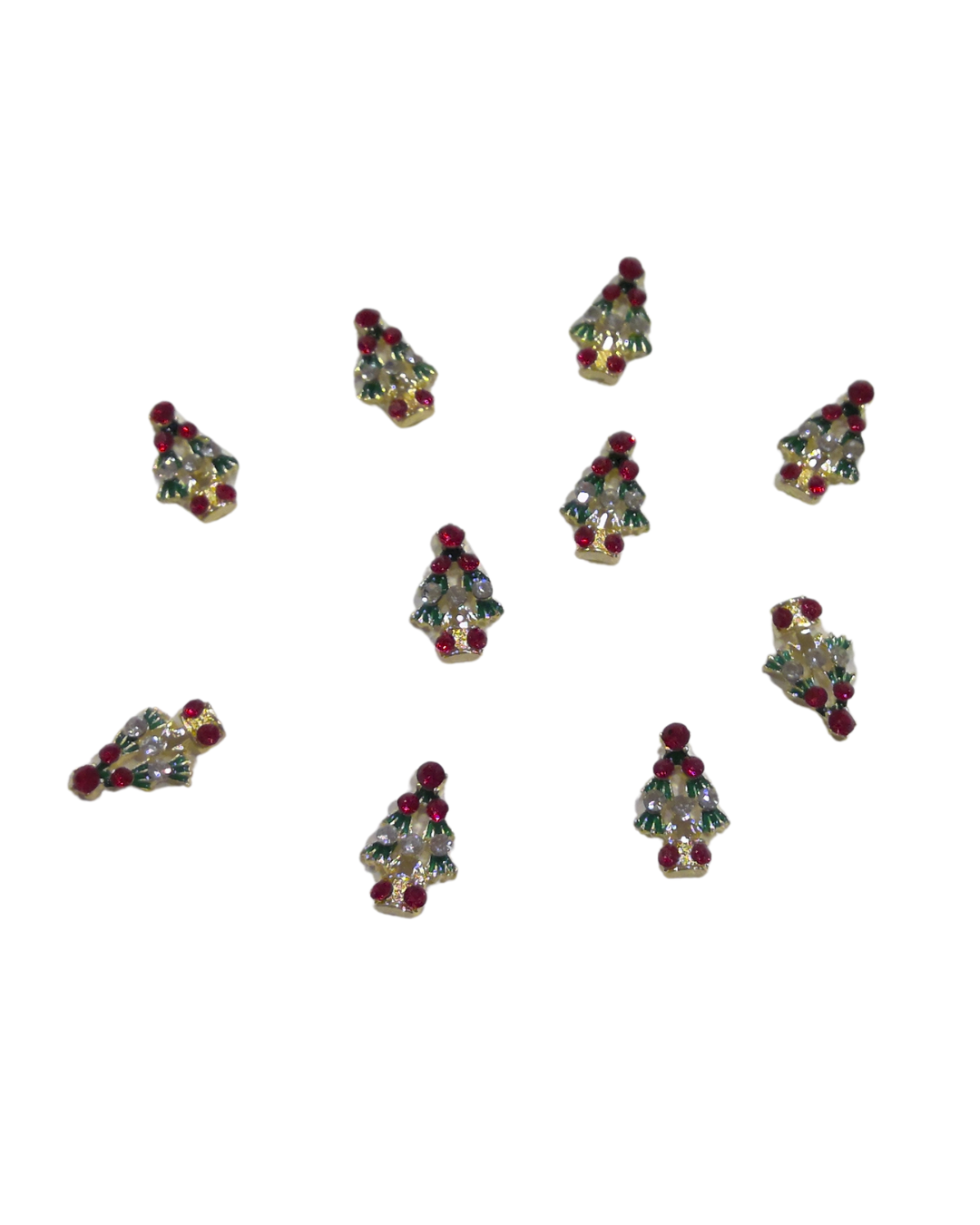 JNBS Nail Charm Festive Christmas Tree (Various Styles) (10pcs/bag)