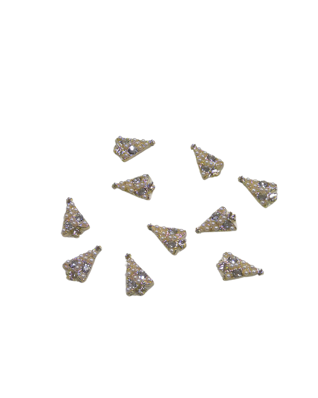 JNBS Nail Charm Festive Christmas Tree (Various Styles) (10pcs/bag)