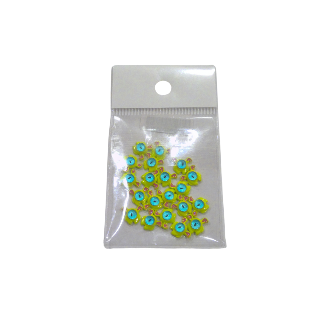 JNBS Nail Charm Halloween Monster Eyeball (20pcs/bag) (8803)