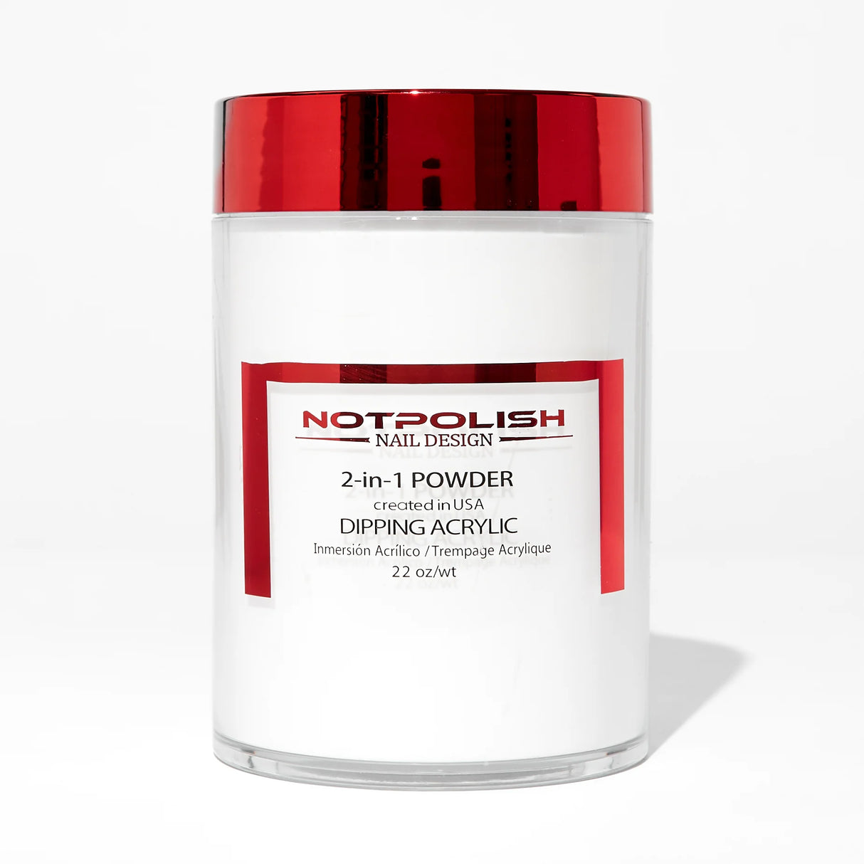 NOTPOLISH 2 In 1 Powder OG 101 Milky White