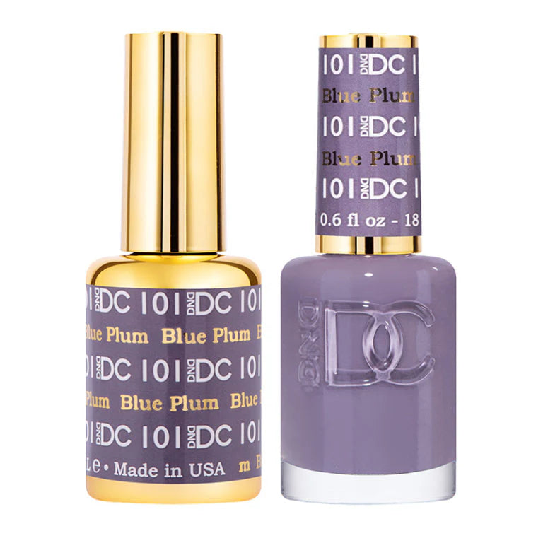 DND DC Duo Gel Matching Color 101 BLUE PLUM
