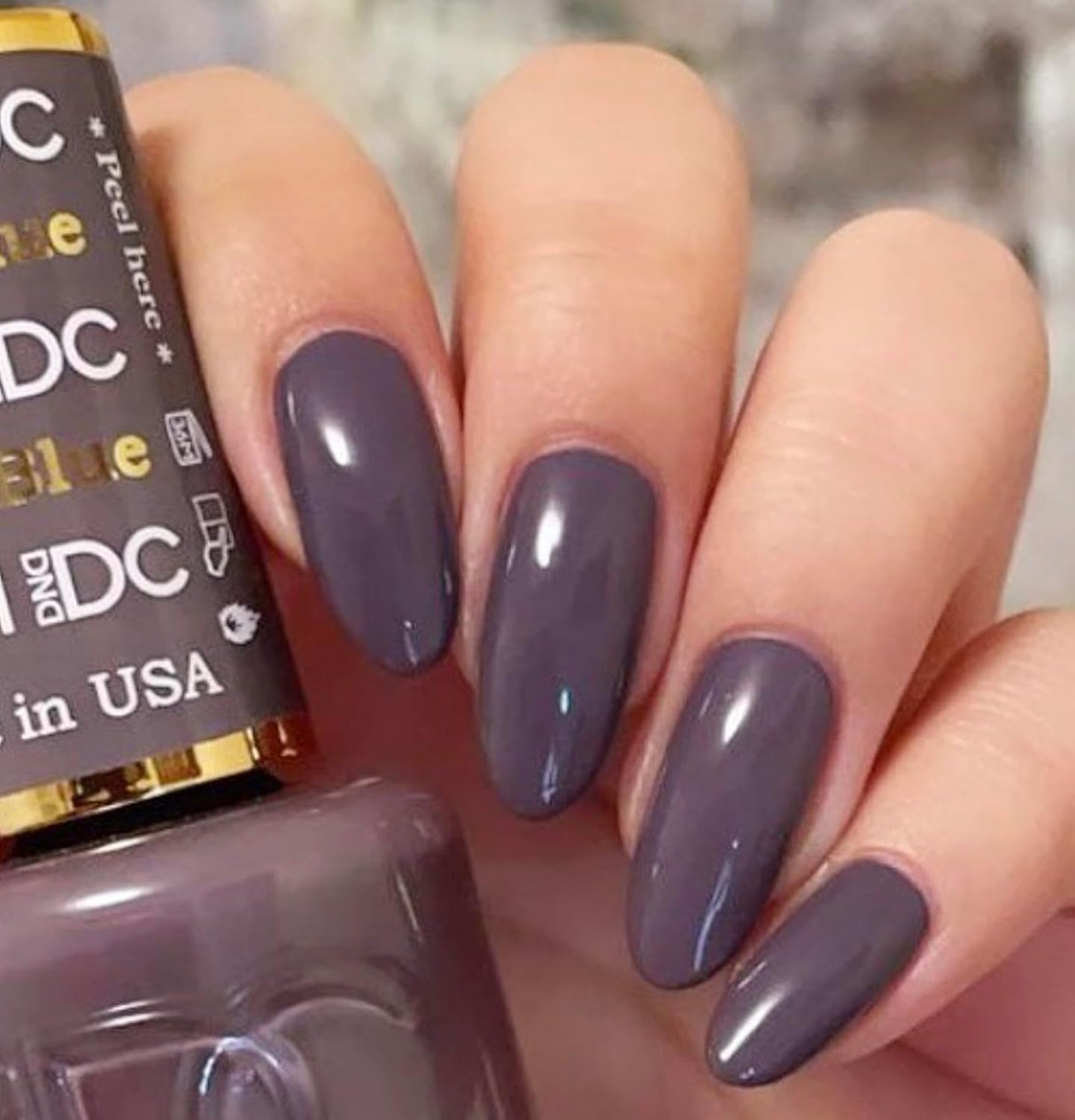 DND DC Duo Gel Matching Color 101 BLUE PLUM