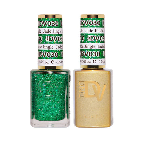 DND DIVA Duo Gel Matching Color 030 Jade Jingle