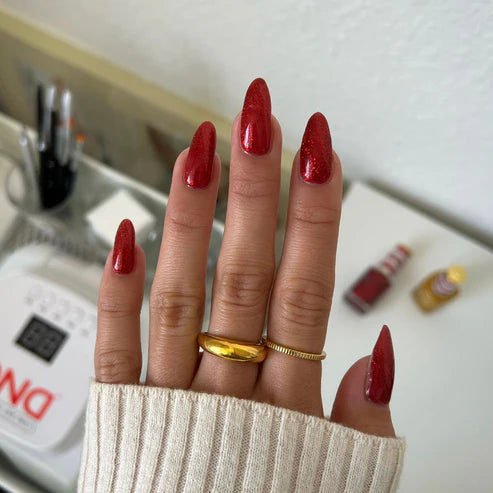 DND DIVA Duo Gel Matching Color 035 Sip N’ Glitz