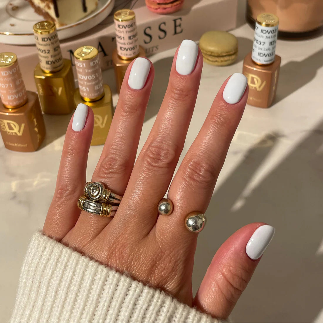 DND DIVA Duo Gel Matching Color 037 Jet Life