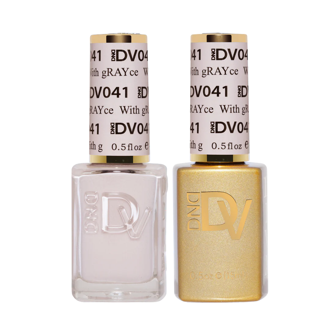 DND DIVA Duo Gel Matching Color 041 With GRAYce
