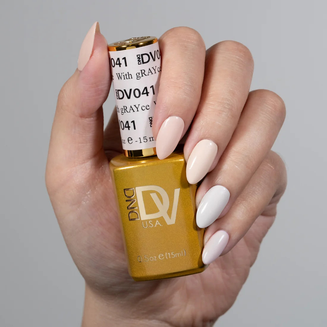 DND DIVA Duo Gel Matching Color 041 With GRAYce