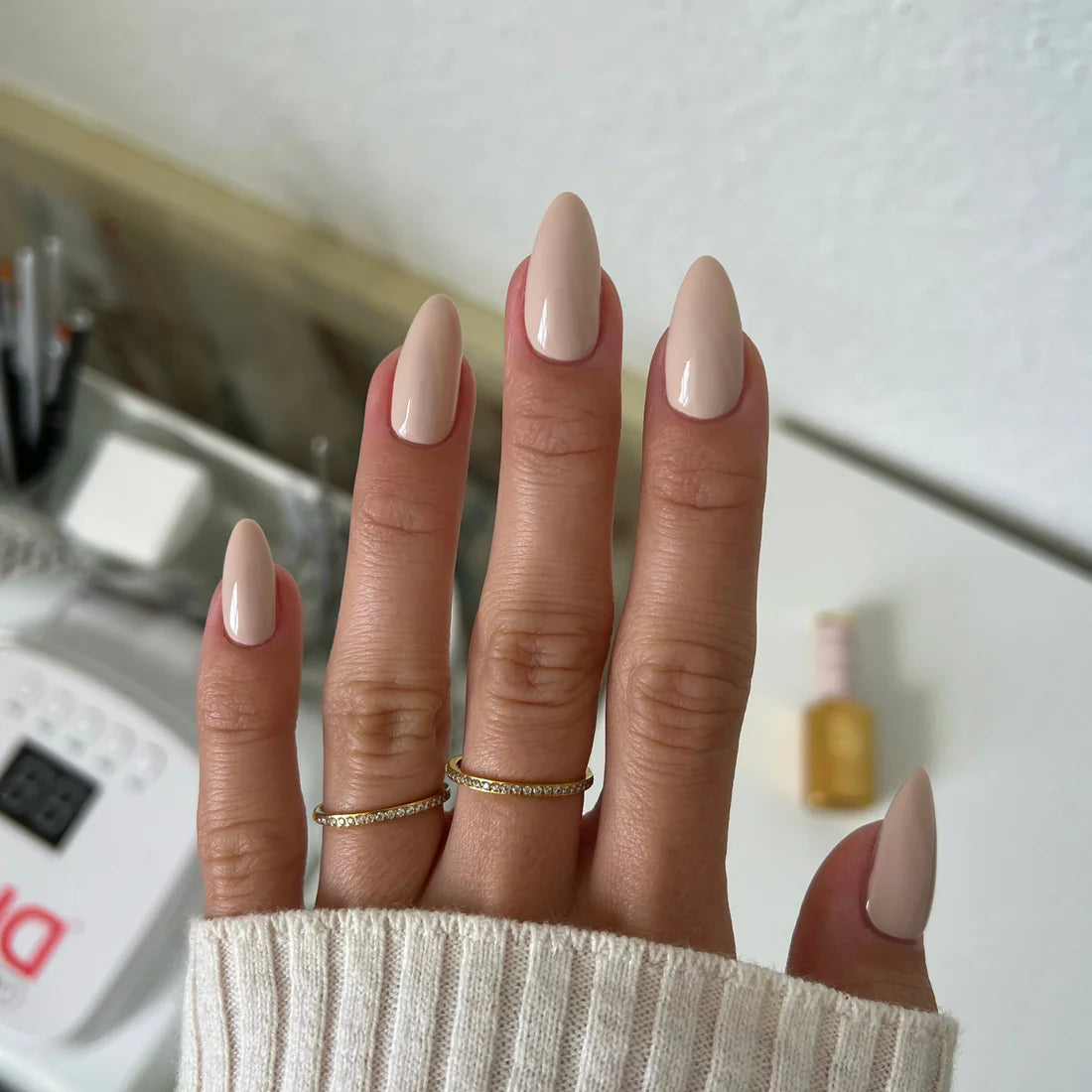 DND DIVA Duo Gel Matching Color 046 Sandstorm