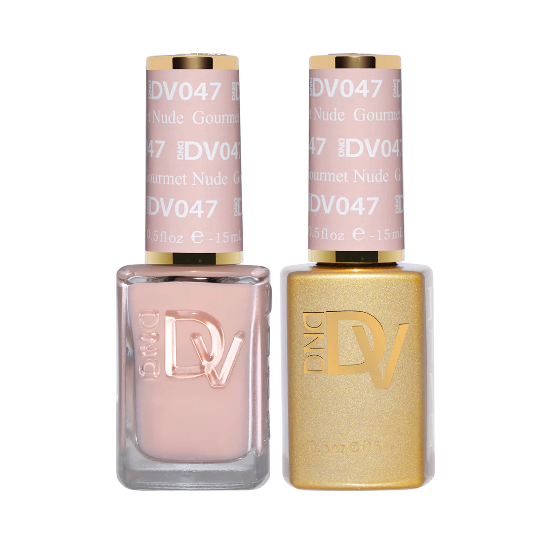 DND DIVA Duo Gel Matching Color 047 Gourmet Nude