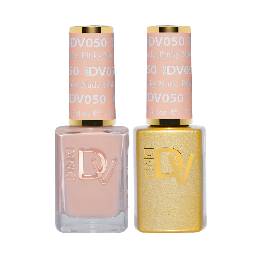DND DIVA Duo Gel Matching Color 050 Pinky Nude