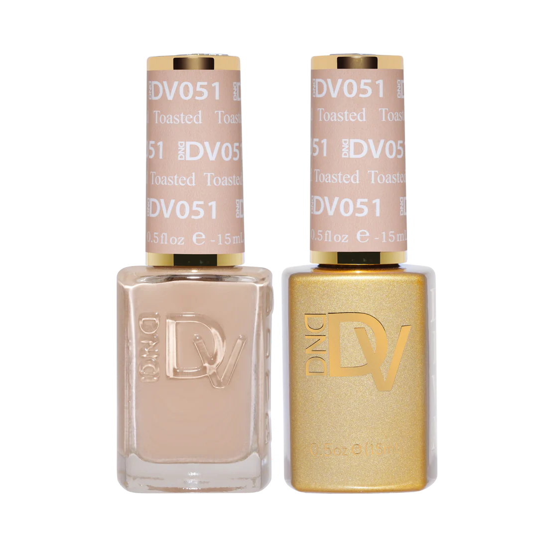 DND DIVA Duo Gel Matching Color 051 Toasted