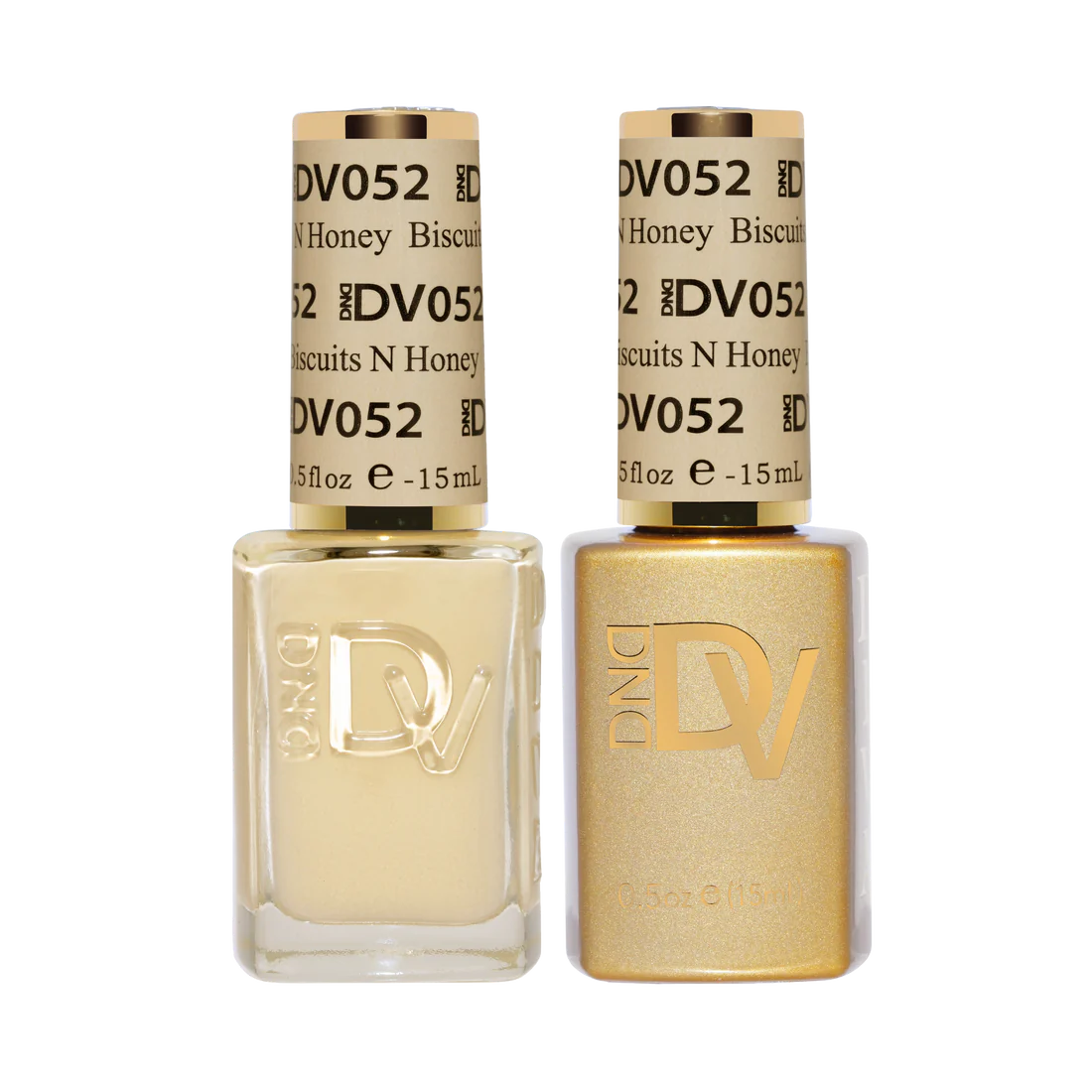 DND DIVA Duo Gel Matching Color 052 Biscuits N’ Honey