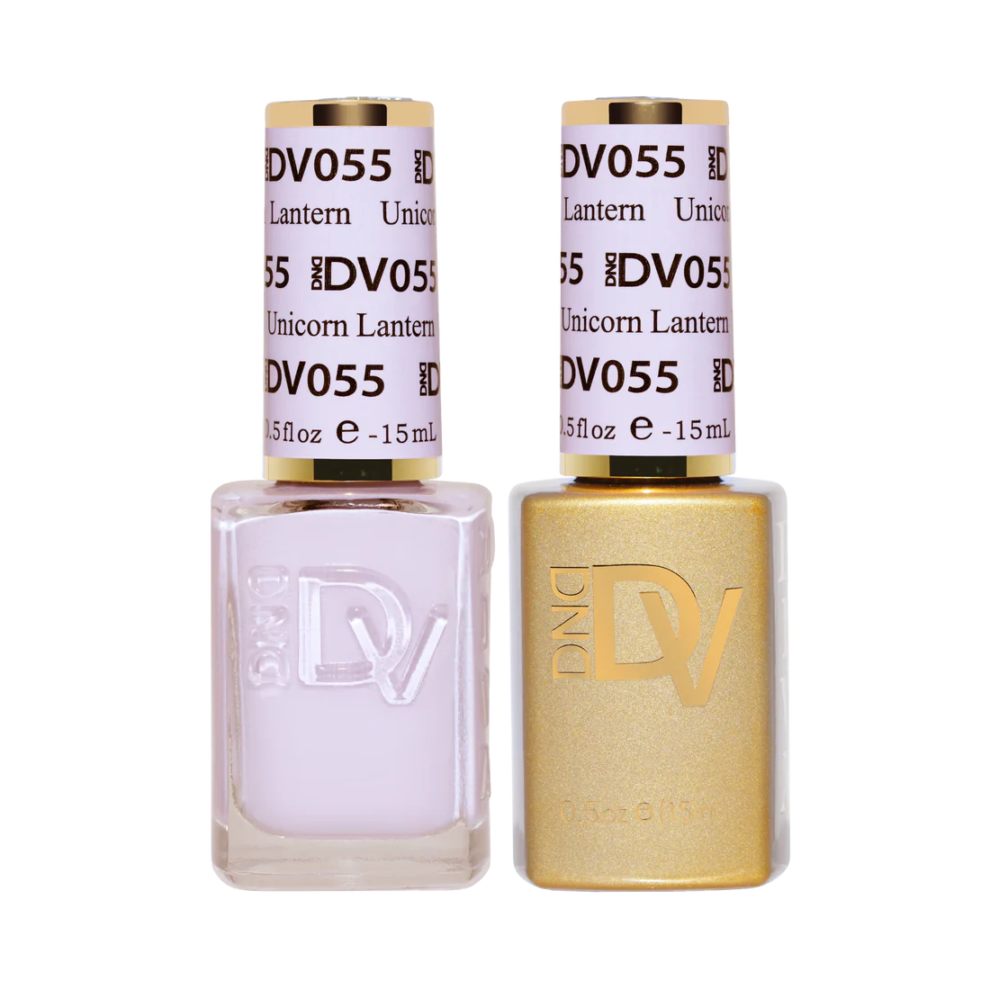 DND DIVA Duo Gel Matching Color 055 Unicorn Lantern