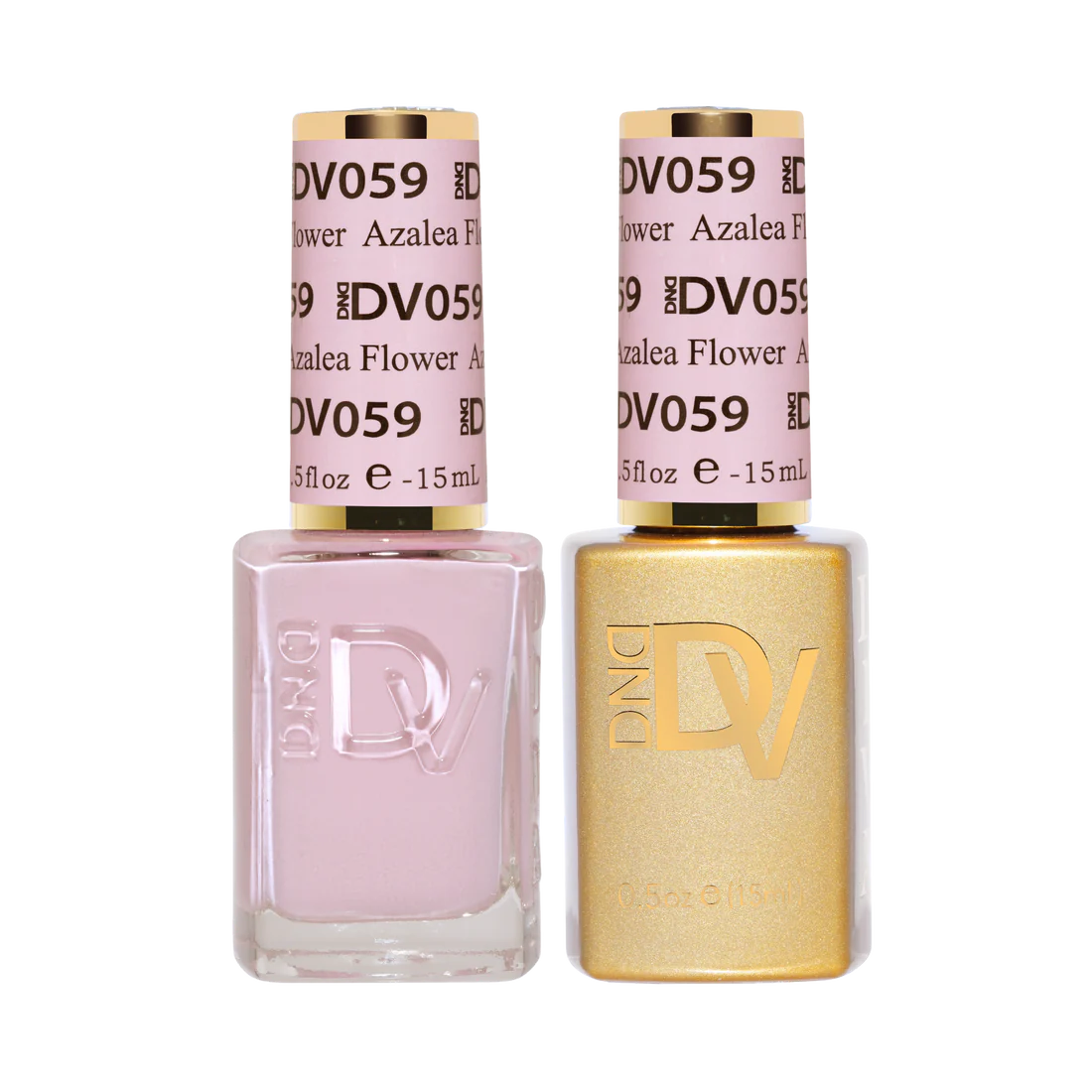 DND DIVA Duo Gel Matching Color 059 Azalea Flower