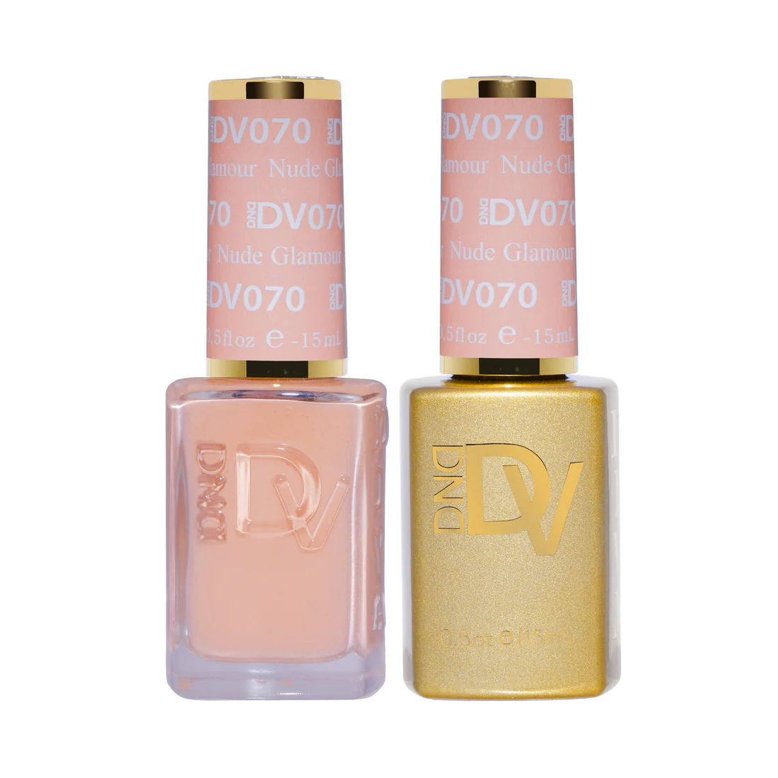 DND DIVA Duo Gel Matching Color 070 Nude Glamour