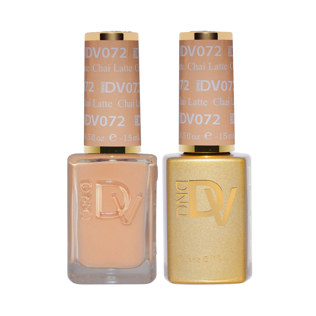DND DIVA Duo Gel Matching Color 072 Chai Latte