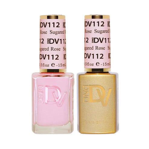 DND DIVA Duo Gel Matching Color 112 Sugared Rose