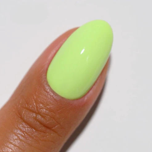 DND DIVA Duo Gel Matching Color 118 Pale Kiwi