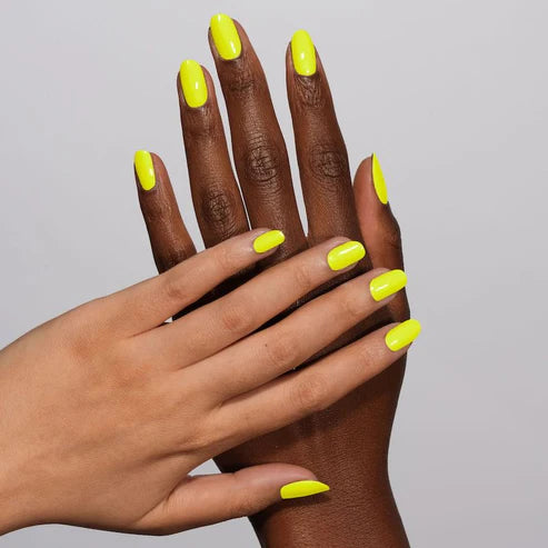 DND DIVA Duo Gel Matching Color 124 Canary Crush
