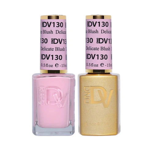 DND DIVA Duo Gel Matching Color 130 Delicate Blush