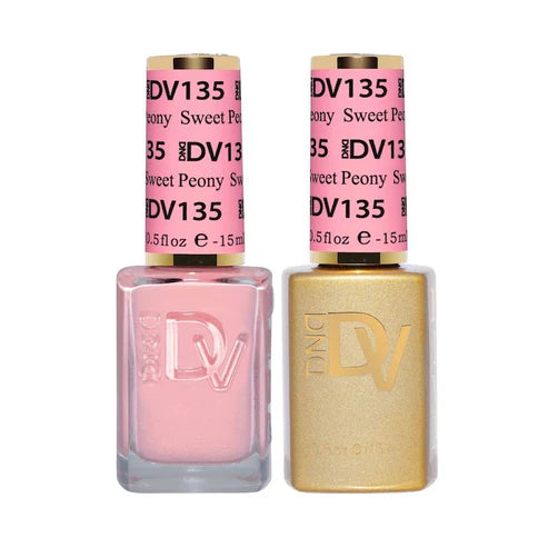DND DIVA Duo Gel Matching Color 135 Sweet Peony