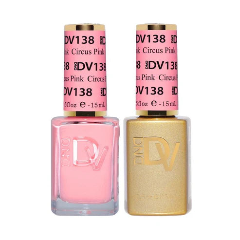 DND DIVA Duo Gel Matching Color 138 Circus Pink