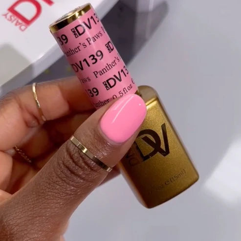 DND DIVA Duo Gel Matching Color 139 Panther’s Paws