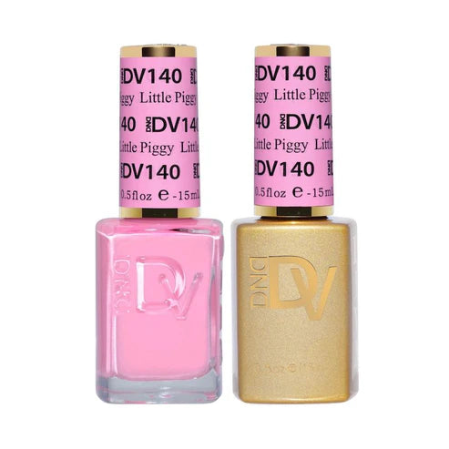 DND DIVA Duo Gel Matching Color 140 Little Piggy