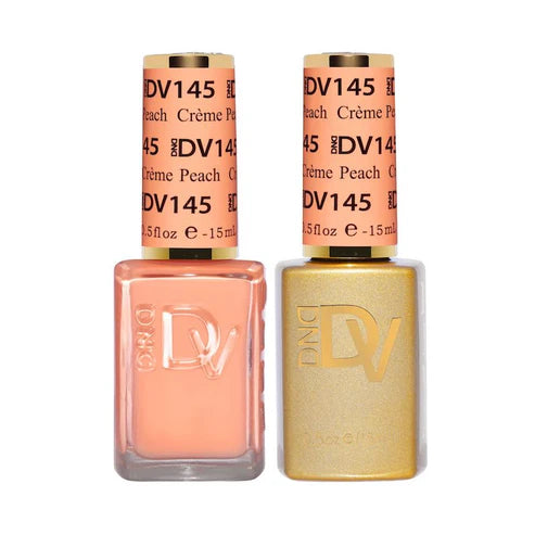 DND DIVA Duo Gel Matching Color 145 Crème Peach