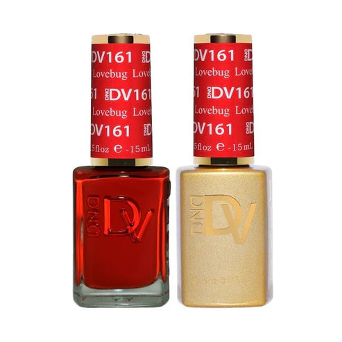 DND DIVA Duo Gel Matching Color 161 Lovebug