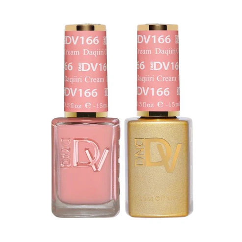 DND DIVA Duo Gel Matching Color 166 Daiquiri Cream