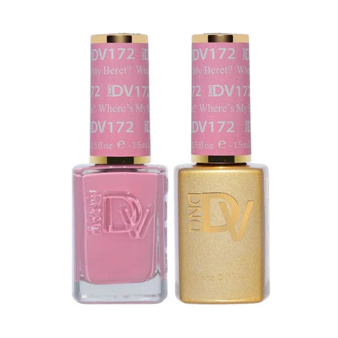 DND DIVA Duo Gel Matching Color 172 Where’s My Beret?