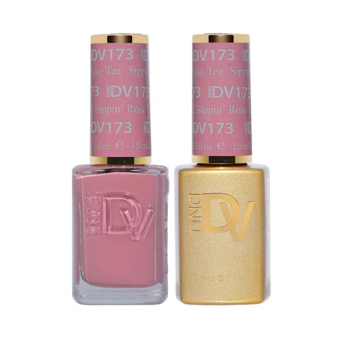 DND DIVA Duo Gel Matching Color 173 Sippin’ Rose Tea