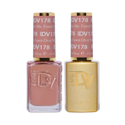 DND DIVA Duo Gel Matching Color 178 Fawn Over Me DIVA