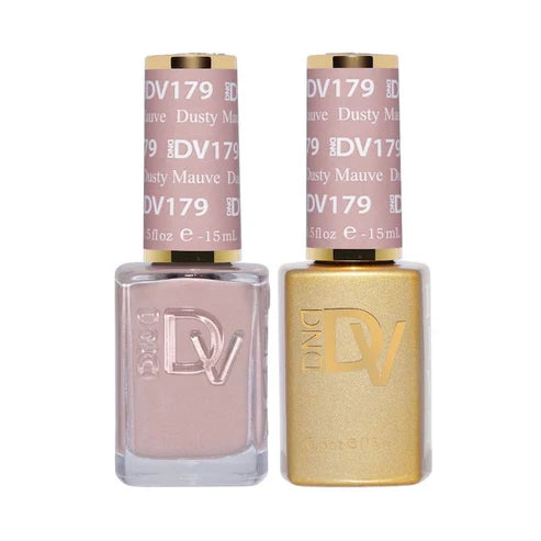 DND DIVA Duo Gel Matching Color 179 Dusty Mauve