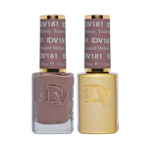 DND DIVA Duo Gel Matching Color 181 Toasted Melody