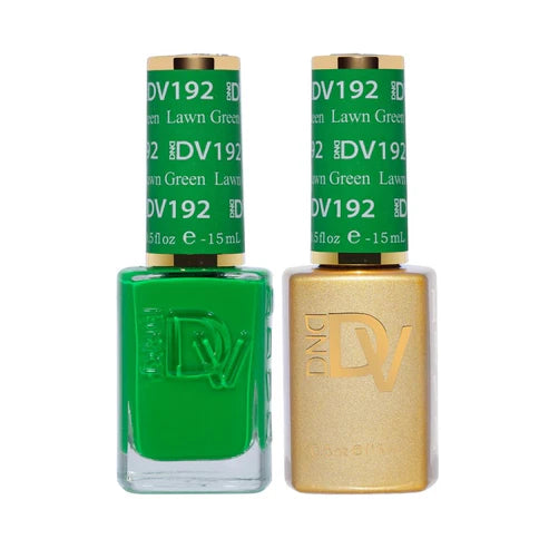 DND DIVA Duo Gel Matching Color 192 Lawn Green