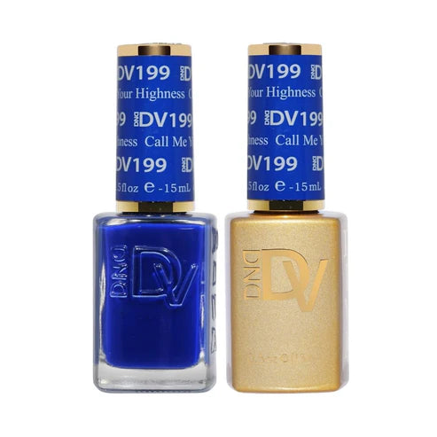 DND DIVA Duo Gel Matching Color 199 Call Me Your Highness