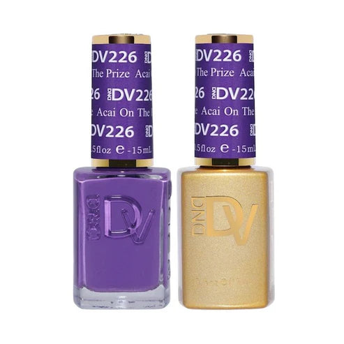 DND DIVA Duo Gel Matching Color 226 Acai On The Prize