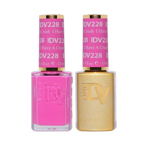 DND DIVA Duo Gel Matching Color 228 I Have A Crush