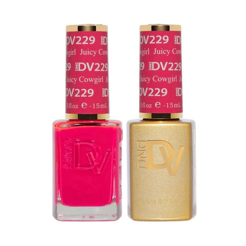 DND DIVA Duo Gel Matching Color 229 Juicy Cowgirl