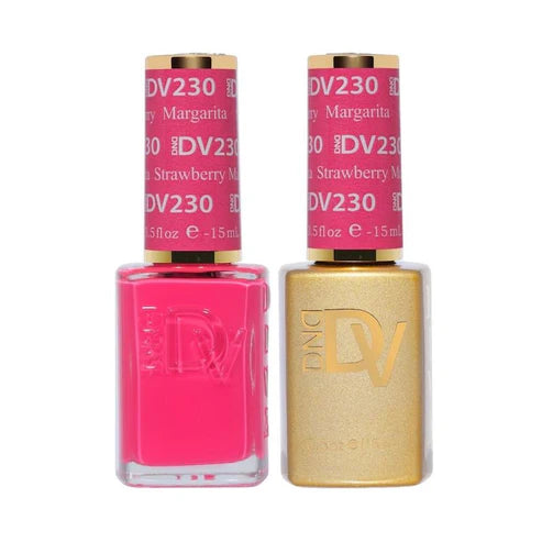DND DIVA Duo Gel Matching Color 230 Strawberry Martini