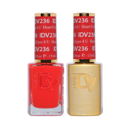 DND DIVA Duo Gel Matching Color 236 Heart Eyes 4 U
