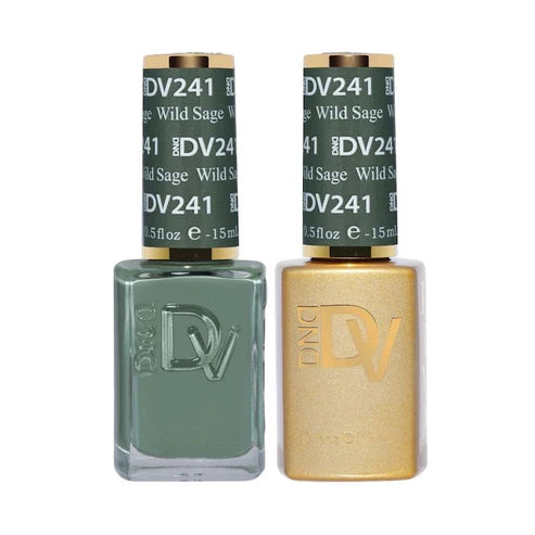 DND DIVA Duo Gel Matching Color 241 Wild Sage