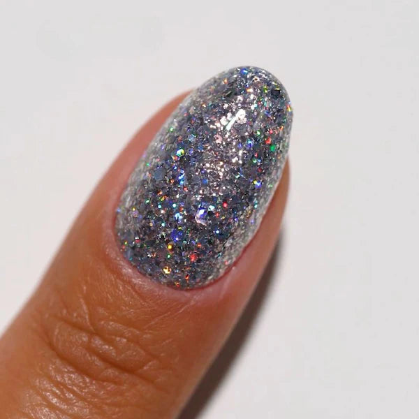 DND DIVA Duo Gel Matching Color 025 Chunky Holo