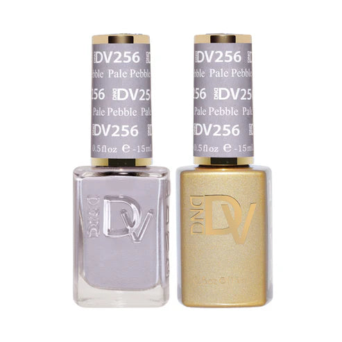 DND DIVA Duo Gel Matching Color 256 Pale Pebble