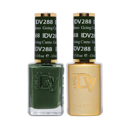 DND DIVA Duo Gel Matching Color 288 Going Camo