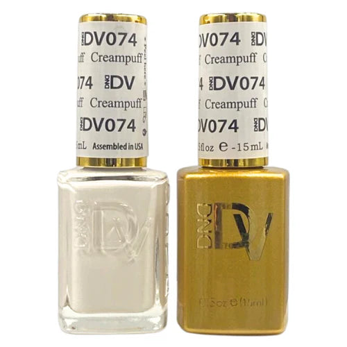 DND DIVA Duo Gel Matching Color 074 Creampuff